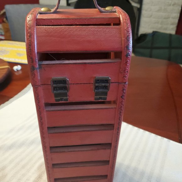 Decorative wine box - Picture 3 of 5